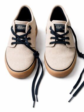 Globe GS Skate Shoes Sesame Gum Suede Sneakers Men’s Size 5  *NEEDS INSOLES*